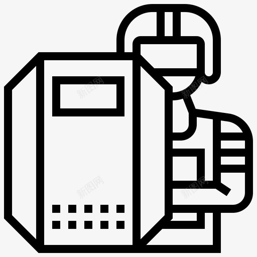 盔甲执法警察svg_新图网 https://ixintu.com 盔甲 执法 警察 盾牌 暴力 抗议