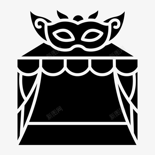 舞台嘉年华88雕文svg_新图网 https://ixintu.com 舞台 嘉年华 雕文