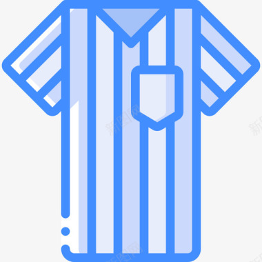 T恤篮球64蓝色图标