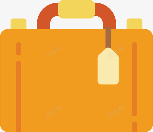 行李箱行李箱2扁平svg_新图网 https://ixintu.com 行李箱 扁平