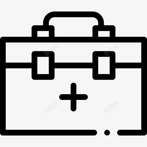 急救箱药房81线性svg_新图网 https://ixintu.com 急救箱 药房 线性