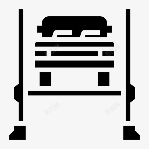 汽车升降机汽车服务78实心svg_新图网 https://ixintu.com 汽车 升降机 汽车服务 实心