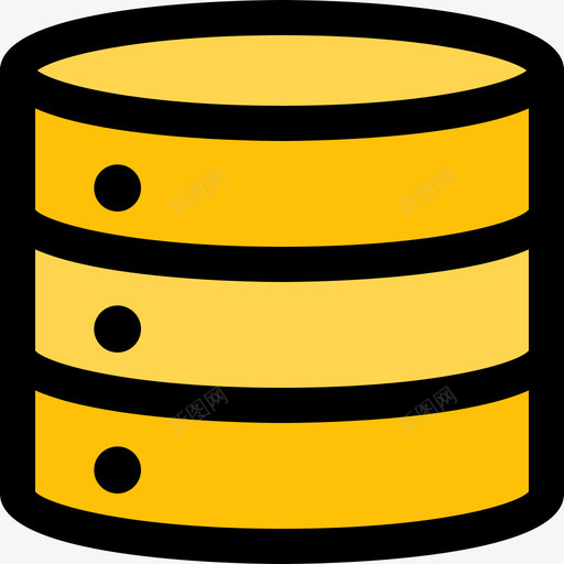 服务器存储web应用程序数据库4线性颜色svg_新图网 https://ixintu.com 服务器 存储 web 应用程序 数据库 线性 颜色