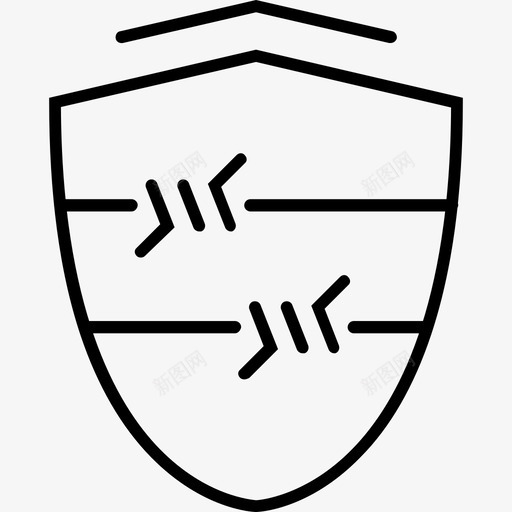 安全区域带刺铁丝网svg_新图网 https://ixintu.com 安全 安全区 区域 带刺 铁丝网 防护 警卫