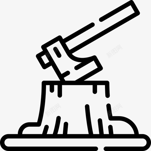 伐木夏令营26线性svg_新图网 https://ixintu.com 伐木 夏令营 线性