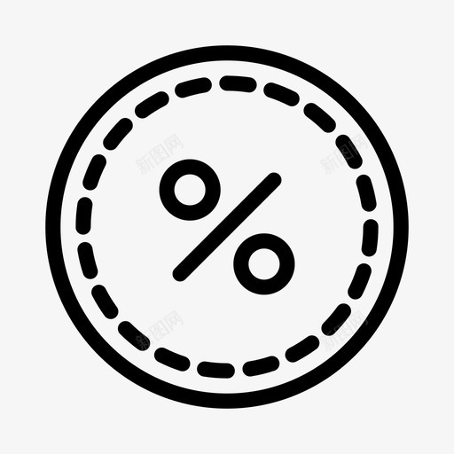 百分比报价折扣财务svg_新图网 https://ixintu.com 百分比 报价 折扣 财务 销售 银行 金融 字形