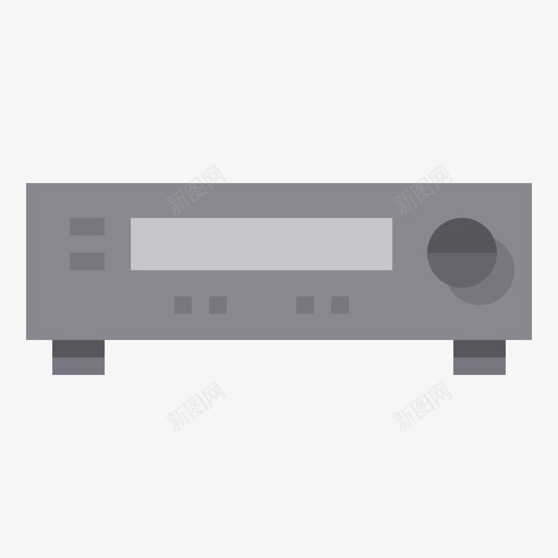 Vhs播放器复古装置4扁平svg_新图网 https://ixintu.com Vhs 播放器 复古 装置 扁平