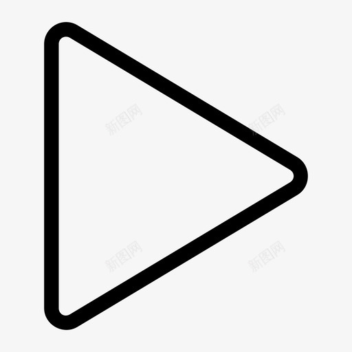 播放按钮多媒体音乐svg_新图网 https://ixintu.com 播放 按钮 多媒体 音乐 跑步 开始