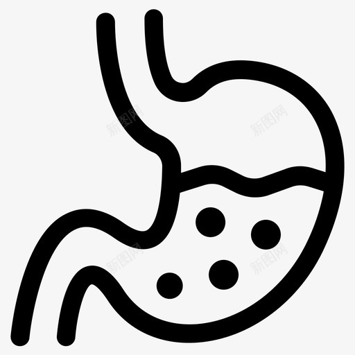 胃消化胃肠病学svg_新图网 https://ixintu.com 消化 胃肠 病学 器官