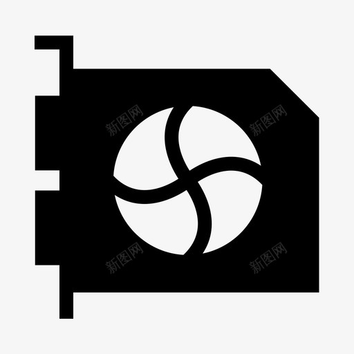 显卡电脑硬件svg_新图网 https://ixintu.com 显卡 电脑 硬件 技术 基本 图标
