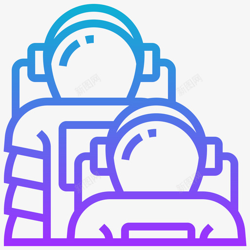 宇航员航天技术11梯度svg_新图网 https://ixintu.com 宇航员 航天 技术 梯度