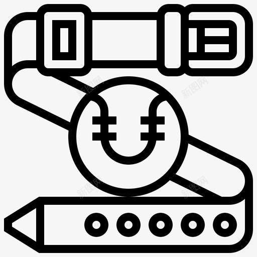 棒球器材棒球元素2线性svg_新图网 https://ixintu.com 棒球 器材 元素 线性