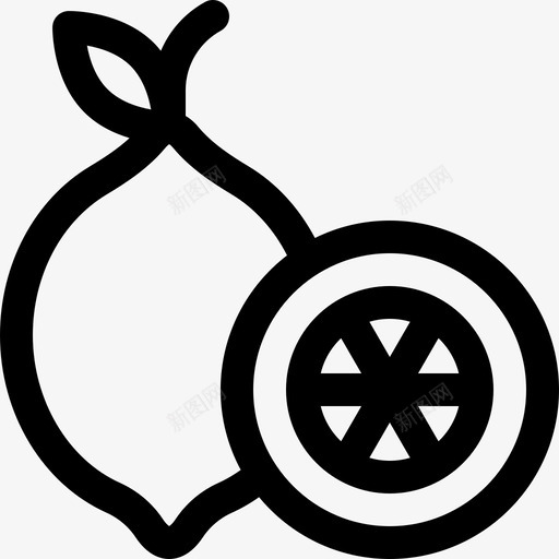 石灰墨西哥45线性svg_新图网 https://ixintu.com 石灰 墨西哥 线性
