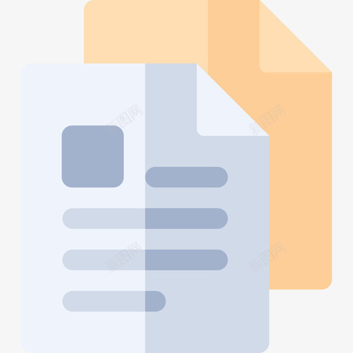 文件办公室234扁平svg_新图网 https://ixintu.com 文件 办公室 扁平