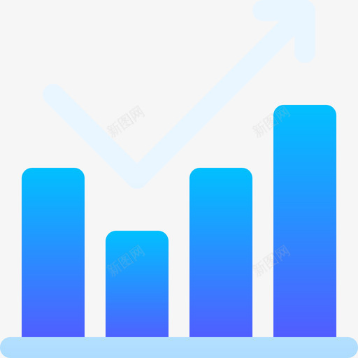 柱状图商业536梯度svg_新图网 https://ixintu.com 柱状 商业 梯度