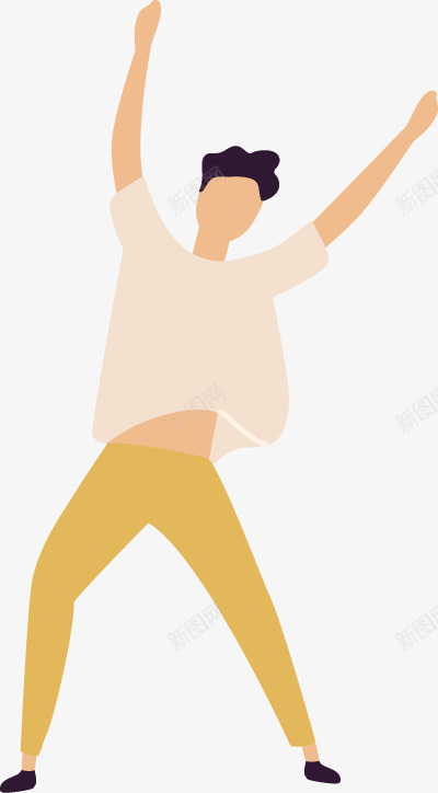 跳舞的少年卡通扁平人物图免扣扁平等距插画人物合辑png免抠素材_新图网 https://ixintu.com 扁平 人物 跳舞 少年 卡通 图免 等距 插画