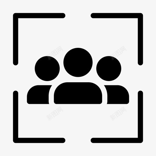 受众焦点广告目标svg_新图网 https://ixintu.com 受众 焦点 广告 目标 营销 媒体 字形