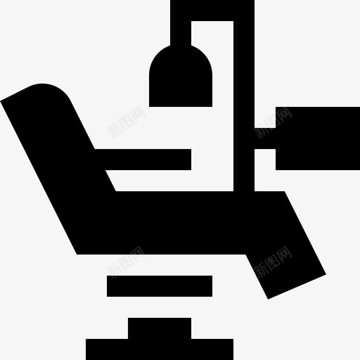 椅子牙医76填充svg_新图网 https://ixintu.com 椅子 牙医 填充