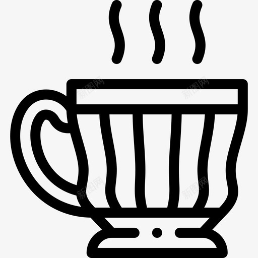 咖啡杯法国11直筒svg_新图网 https://ixintu.com 咖啡杯 法国 直筒
