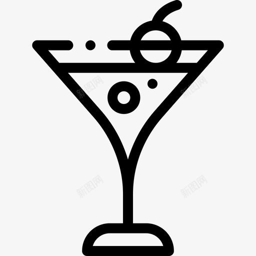 鸡尾酒96号酒吧直线型svg_新图网 https://ixintu.com 鸡尾酒 96号 酒吧 直线 线型