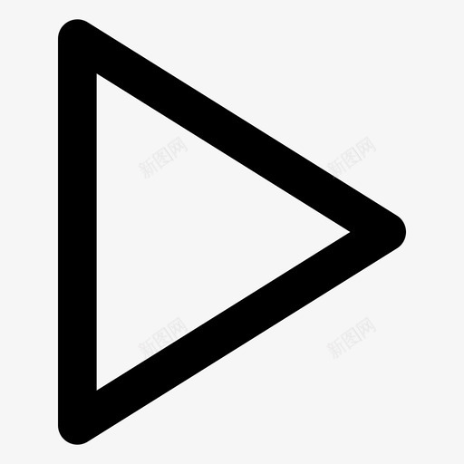 播放按钮多媒体音乐svg_新图网 https://ixintu.com 播放 按钮 多媒体 音乐 跑步 开始