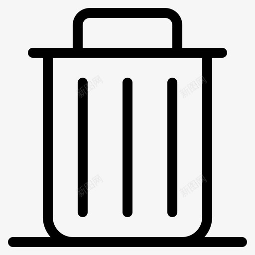 删除垃圾桶电子商务购物svg_新图网 https://ixintu.com 删除 垃圾桶 电子商务 购物