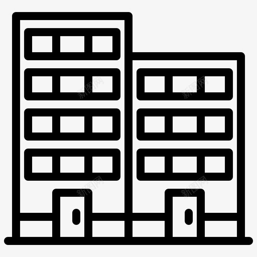 83号市直线大厦svg_新图网 https://ixintu.com 83号 市直 直线 大厦