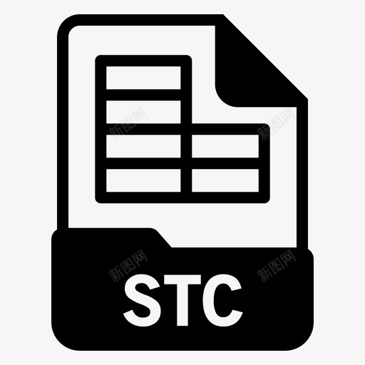 stc文档扩展名svg_新图网 https://ixintu.com 文件 格式 stc 文档 扩展名 电子 电子表 表格