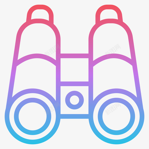 双筒望远镜爱好25梯度svg_新图网 https://ixintu.com 双筒 望远镜 爱好 梯度