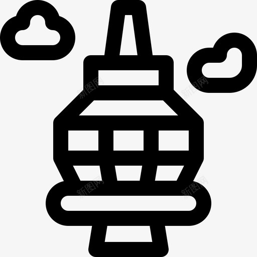 加拿大Cn大厦30号线性svg_新图网 https://ixintu.com 加拿大 Cn 大厦 30号 线性