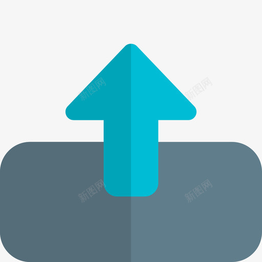 上箭头云网络5扁平svg_新图网 https://ixintu.com 箭头 云网 网络 扁平
