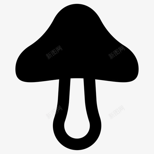 蘑菇食用阿甘菇svg_新图网 https://ixintu.com 蘑菇 食用 阿甘 真菌 蔬菜