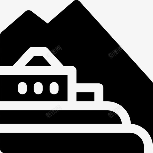 秘鲁马丘比丘13号填充svg_新图网 https://ixintu.com 秘鲁 马丘比 13号 填充