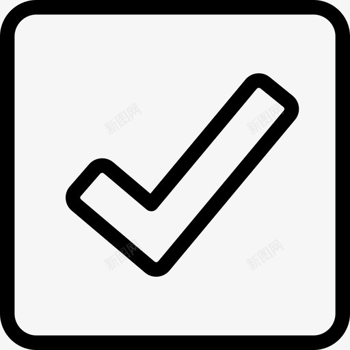 勾号5票直线svg_新图网 https://ixintu.com 勾号 直线