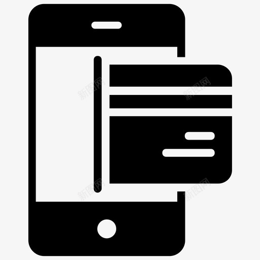 移动安全支付信用卡支付数字支付svg_新图网 https://ixintu.com 支付 移动 安全 信用卡 数字 在线支付 商业 金融 实体 向量 图标
