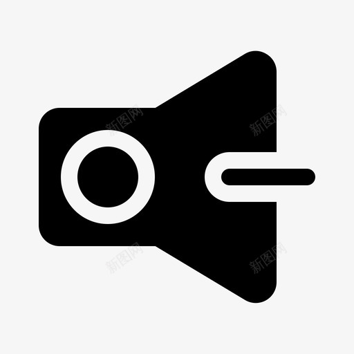 音乐和多媒体降低音量声音svg_新图网 https://ixintu.com 音乐 多媒体 降低 音量 声音 图标 设置 字形