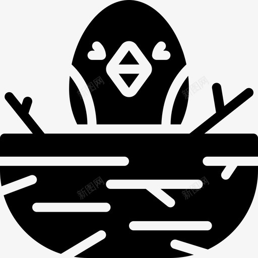 小鸡158号春天加油svg_新图网 https://ixintu.com 小鸡 158号 春天 加油