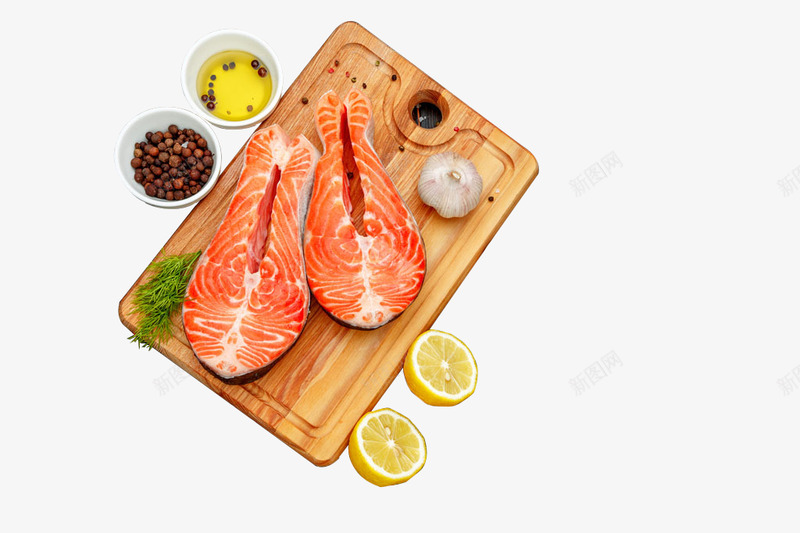 三文鱼植物食物png免抠素材_新图网 https://ixintu.com 三文鱼 植物 食物