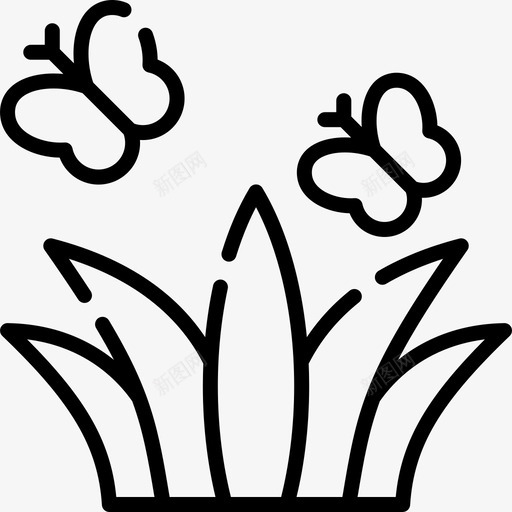 蝴蝶自然162直系svg_新图网 https://ixintu.com 蝴蝶 自然 直系