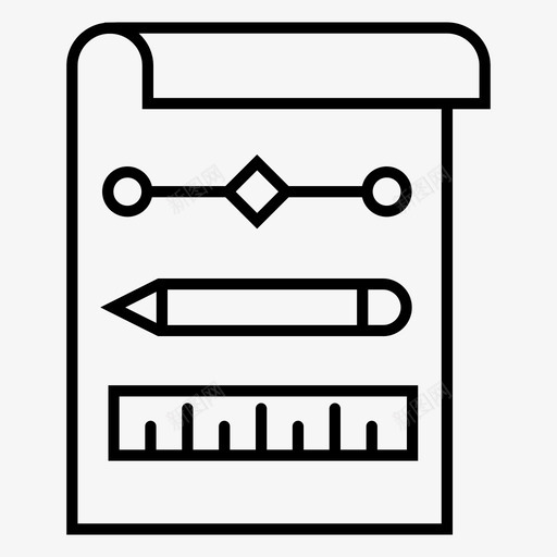 原型工具平面设计插图svg_新图网 https://ixintu.com 原型 工具 平面设计 插图 铅笔 尺子 视觉设计 用户 体验 设计 网页