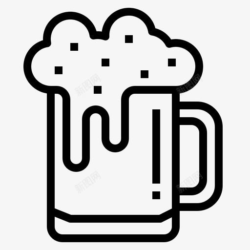 啤酒86号酒吧直系svg_新图网 https://ixintu.com 啤酒 86号 酒吧 直系
