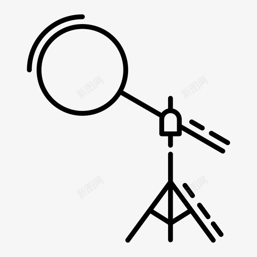 摄影棚反光台摄影摄影器材svg_新图网 https://ixintu.com 摄影 反光 摄影器材 工具 反光镜 轮廓 矢量 矢量图 图标