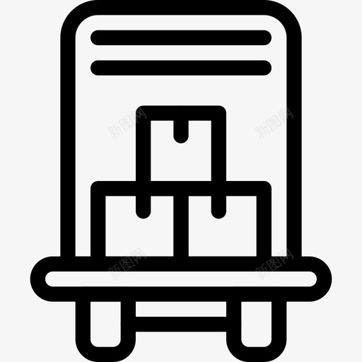 箱装运35直线svg_新图网 https://ixintu.com 装运 直线