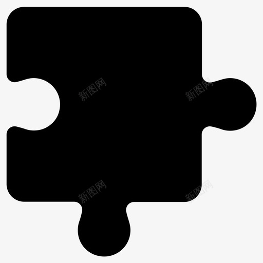 拼图谜游戏svg_新图网 https://ixintu.com 拼图 游戏