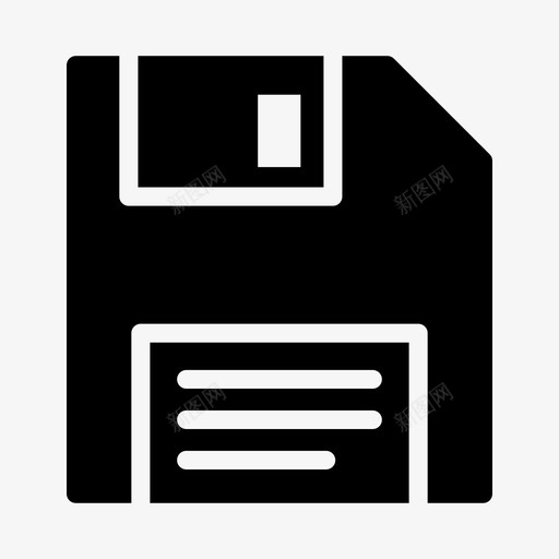 软盘芯片保存svg_新图网 https://ixintu.com 软盘 芯片 保存 技术 科学技术 字形