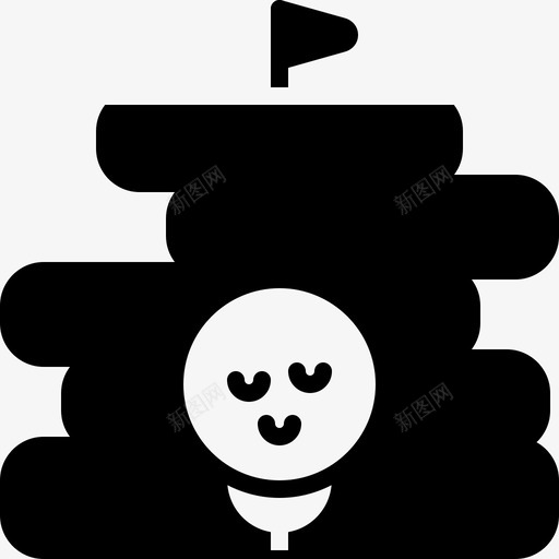 高尔夫球场球俱乐部svg_新图网 https://ixintu.com 高尔夫球场 俱乐部 游戏 爱好 高尔夫 实心