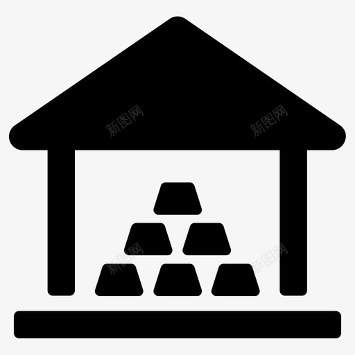 联邦美国银行svg_新图网 https://ixintu.com 联邦 美国 银行 黄金 储备