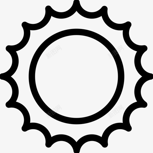 太阳自然春天的季节svg_新图网 https://ixintu.com 春天 太阳 自然 季节 阳光 天气 线条
