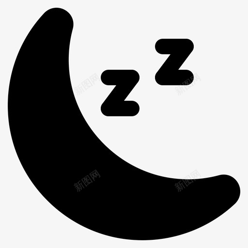 睡夜月睡卧室小睡svg_新图网 https://ixintu.com 睡夜月 卧室 小睡 休息 睡夜 踏实