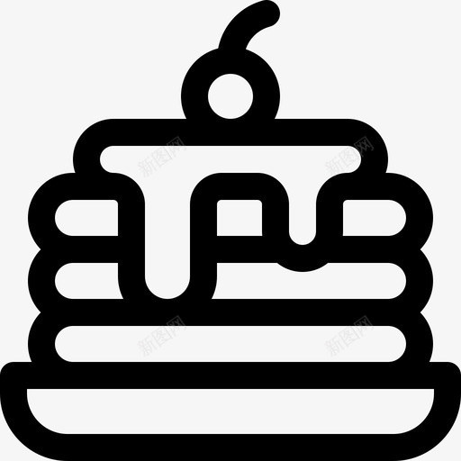 煎饼加拿大30直形svg_新图网 https://ixintu.com 煎饼 加拿大 直形